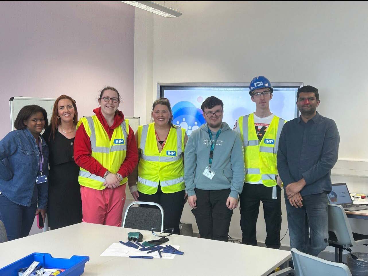 The Midlands Collaborative Working Group, created and delivered presentations about site safety and early careers information in sites across the Midlands.